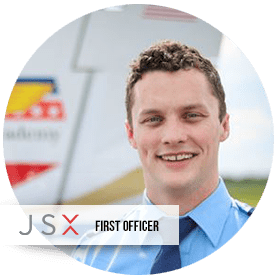 JSX First officer