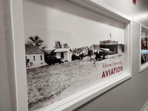 Schreiner University Pilot Program history of the airfield